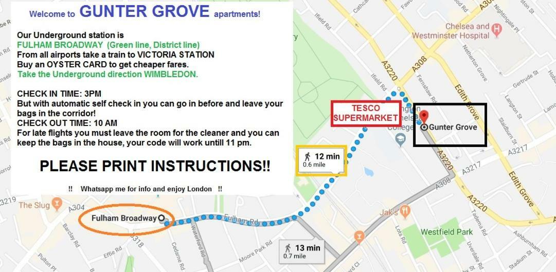 Chelsea Apartments Londyn Zewnętrze zdjęcie